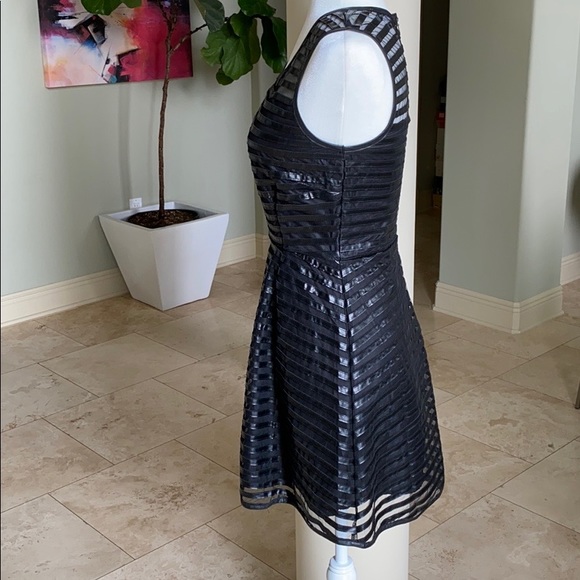 Edgy Black Dress - Picture 5 of 6